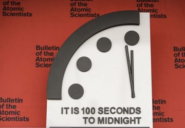 Relógio do Juízo Final Doomsday Clock 2022