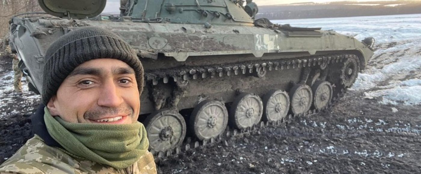 Oleksandr Makhov, jornalista ucraniano que se voluntariou para guerra