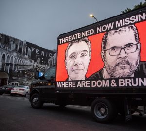 jornalista desaparecido Amazônia, Dom Phillips, Bruno Araújo Pereira, protesto em Los Angeles
