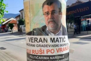 Sérvia, jornalista, assédio, Veran Matić