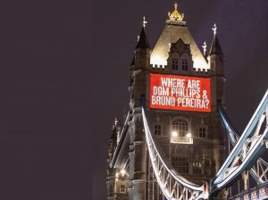 Torre de Londres Dom Philips jornalista britânico desaparecido Amazônia indigenista brasileiro liberdade de imprensa