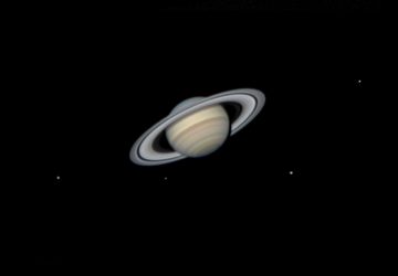Saturno fotografia astronômica prêmio finalista brasileiro