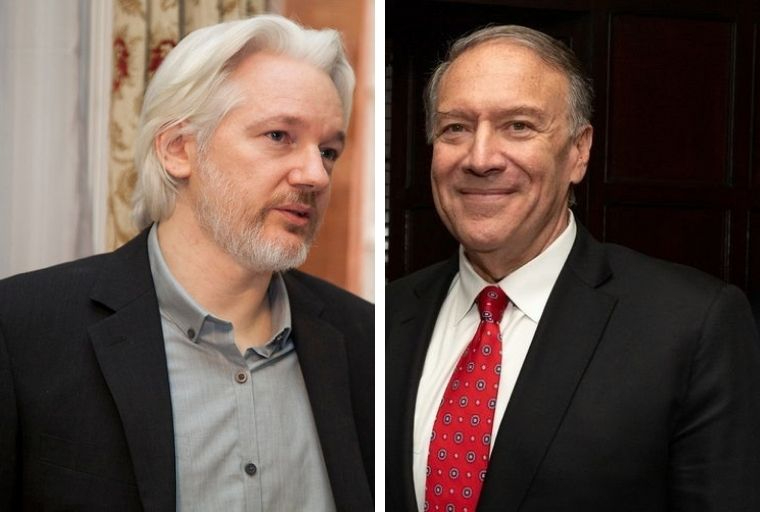 Julian Assange, CIA, Mike Pompeo, Estados Unidos