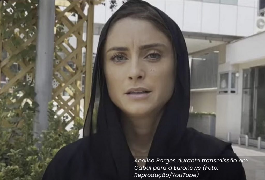 Anelise Borges brasileira Cabul Afeganistão Talibã Emmy Internacional