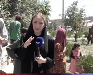 Jornalista TV Afeganistão Talibã