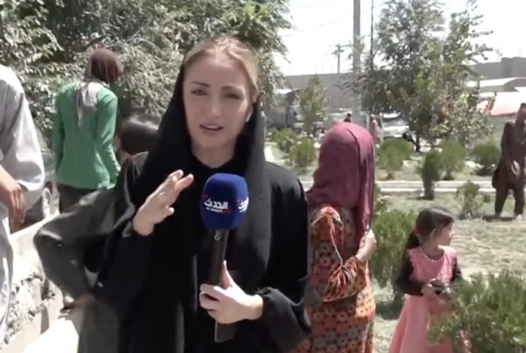 Jornalista TV Afeganistão Talibã