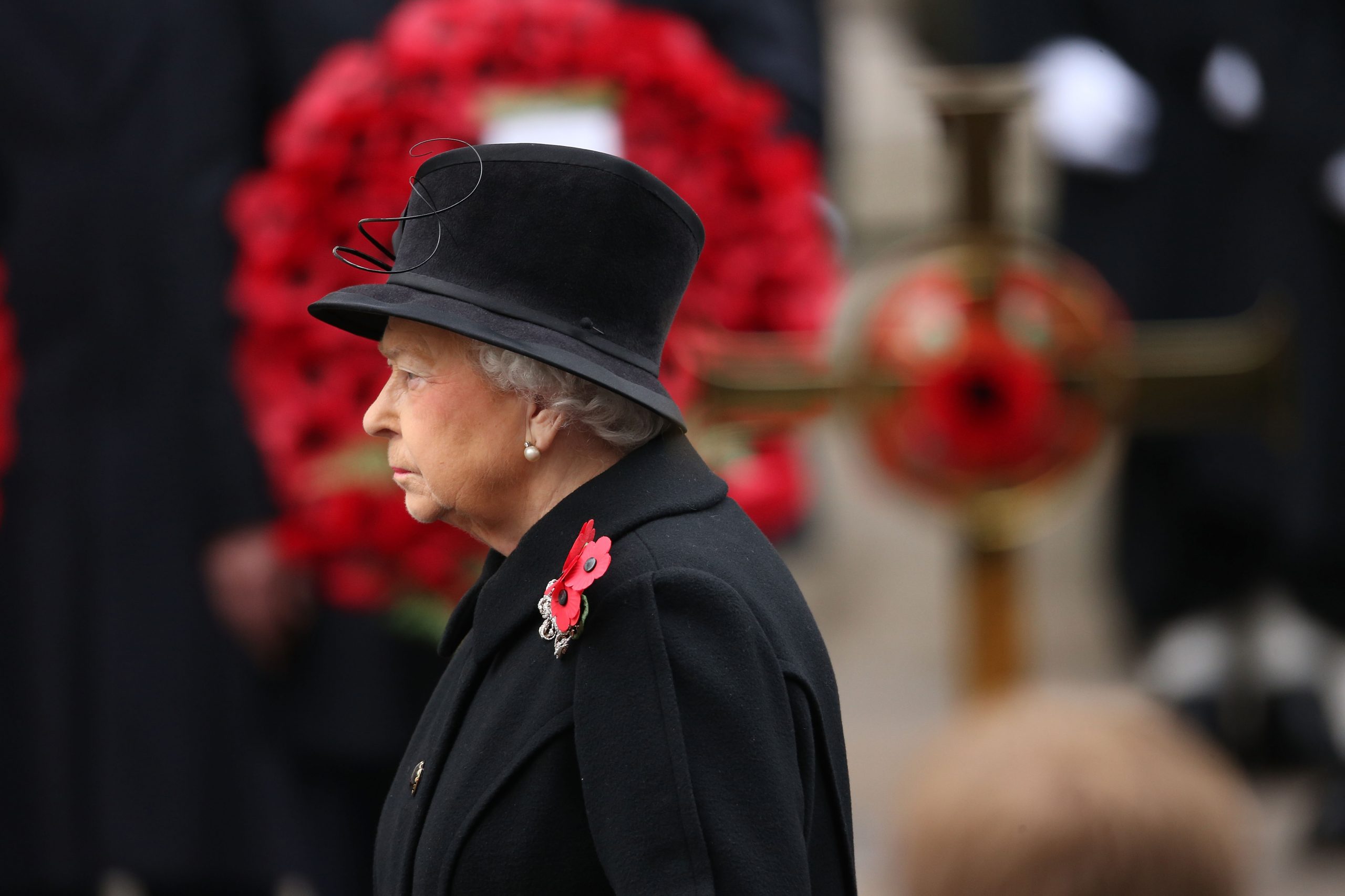 Fotografia Rainha Elizabeth Remembrance Day monarquia realeza 