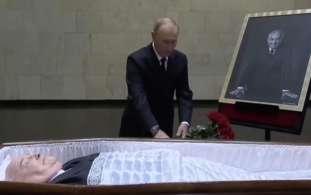 Mikhail Gorbachev Moscou Vladimir Putin Rússia morte enterro velório