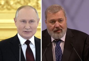 Vladmir Putin censura Rússia Dmitry Muratov Nobel Novaya Gazeta