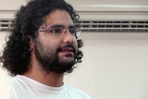 Alaa Abdel-Fattah protesto cop27 Egito