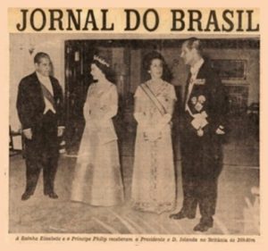 Rainha Elizabeth 50 anos visita Brasil Itamaraty livro
