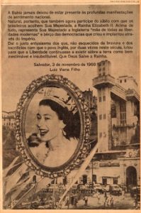 Rainha Elizabeth 50 anos visita Brasil Itamaraty livro