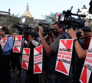México jornalista assassinato violência contra jornalistas protesto