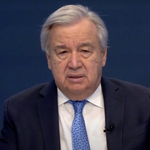 António Guterres ONU discurso de ódio internet atentado Jerusalém