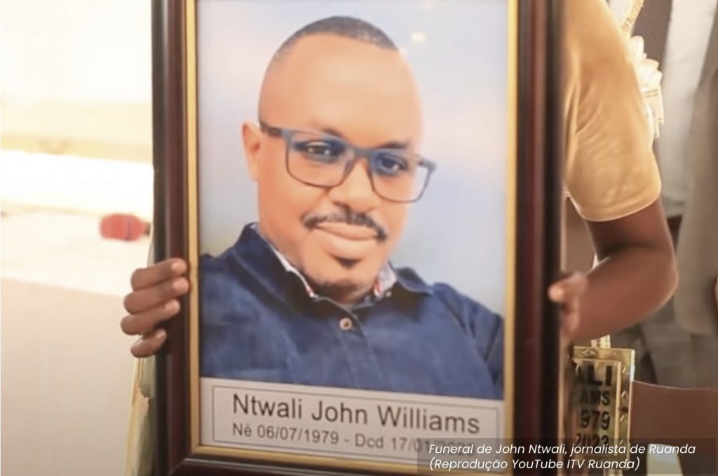 John Ntwali Jornalista Ruanda violência liberdade de imprensa