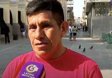 Manuel Calloquispe jornalista Peru crise política