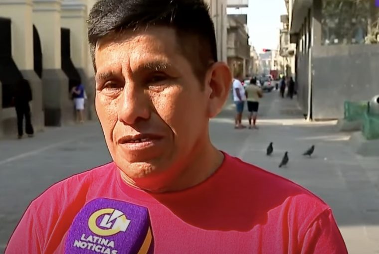 Manuel Calloquispe jornalista Peru crise política