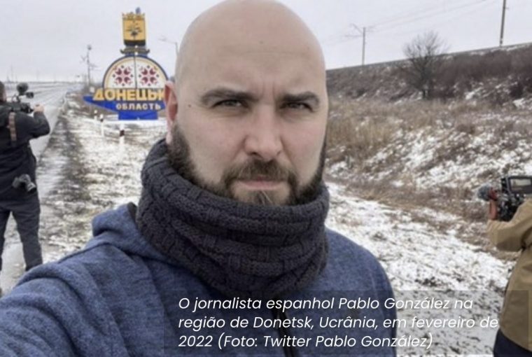 Jornalista preso guerra Ucrânia
