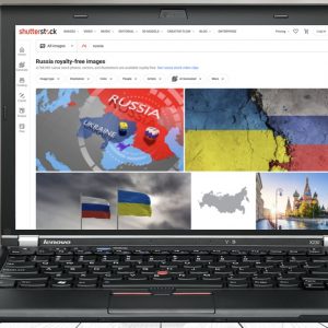 Rússia censura Shutterstock bloqueio Putin