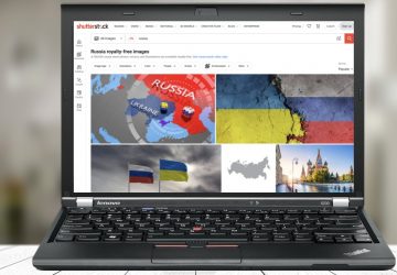 Rússia censura Shutterstock bloqueio Putin