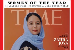 Jornalista afegã Zahra Joya é uma das Mulheres do Ano escolhida pela revista Time (Foto: Reprodução/Time)