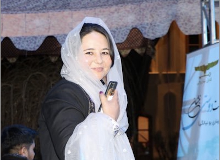 Jornalista afegã Zhara Joya