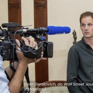 Rússia jornalista americano preso Evan Gershkovich