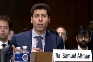 Sam Altman, CEO da OpenAI, criadora do ChatGPT em depoimento à Câmara do Senado no Congresso dos EUA