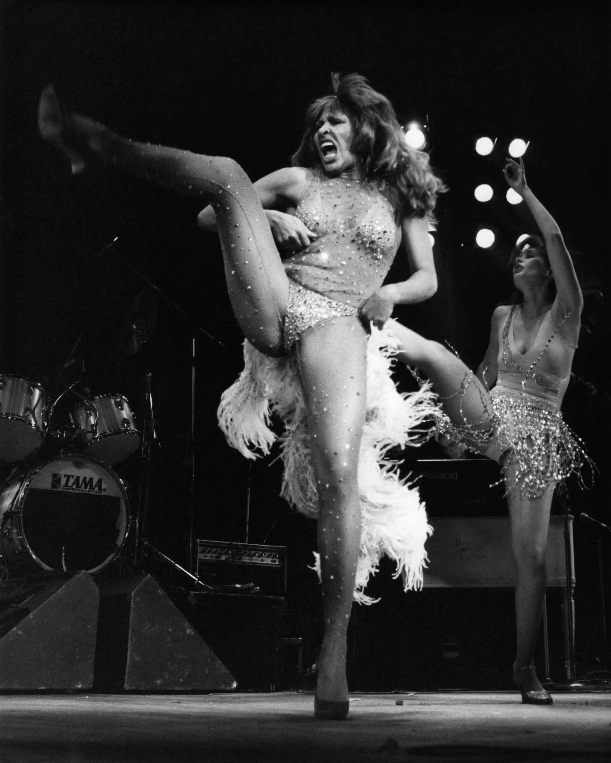 Tina Turner se apresenta no Hammersmith Odeon em 1979