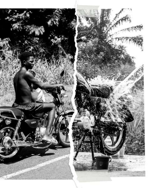 Foto menino na moto é uma das finalistas do concurso de fotografia africana contemporânea CAP Prize 2023