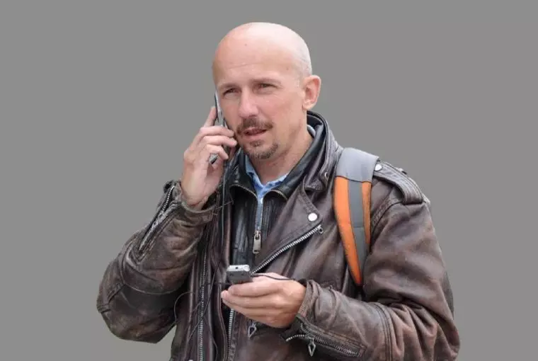 Dmytro Khyliuk, jornalista ucraniano está preso na Rússia há mais de um ano