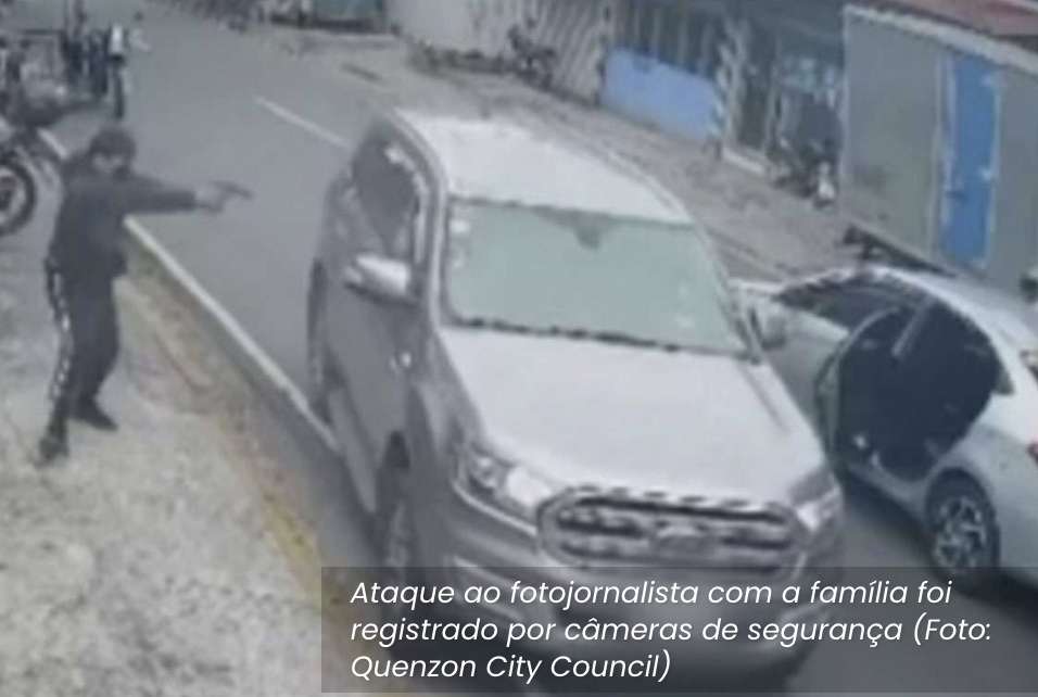 Homem atira em carro de jornalista que se tornou nova vítima da violência contra imprensa nas Filipinas