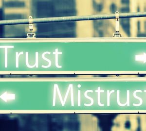 Pesquisa confiança credibilidade, Trust, Gallup, Placa
