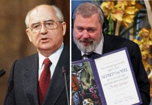 Gorbachev jornalismo Nobel da Paz Dmitry Muratov Novaya Gazeta Rússia