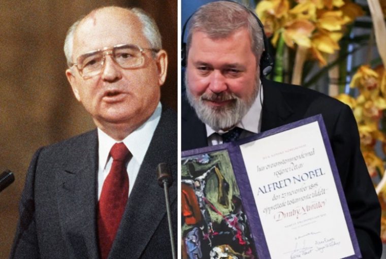 Gorbachev jornalismo Nobel da Paz Dmitry Muratov Novaya Gazeta Rússia