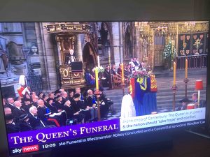 Funeral rainha Elizabeth TV