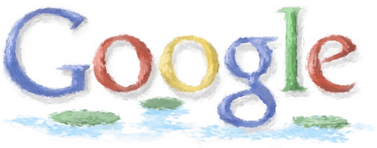 Primeiro Doodle dedicado a um artista - Monet, em 2001.