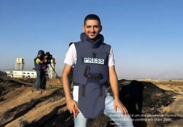 Roshdi Sarraj é um dos jornalistas mortos em Gaza no conflito com Israel