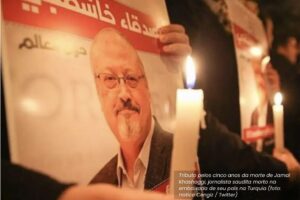 Jamal Khashoggi, jornalista saudita assassinado dentro da embaixada da Arábia Saudita na Turquia em 2018