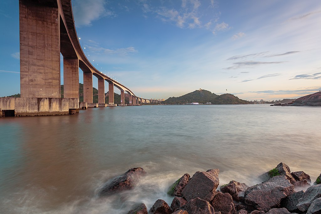 Terceira ponte fotografia de monumentos Vitória Vila Velha ES