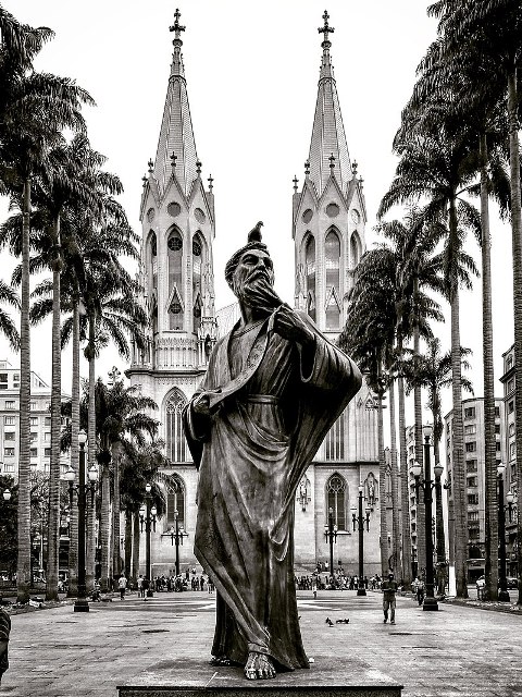 São Paulo e Catedral da Sé fotografia de monumentos concurso de fotografia prêmio de fotografia São Paulo