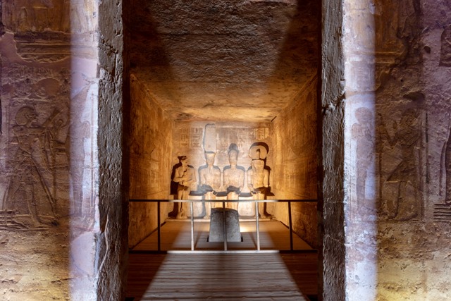templo Ramsés III fotografia de monumentos Egito
