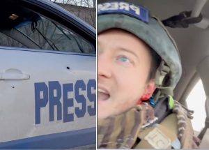 Guerra Ucrânia Rússia ataque jornalista liberdade de imprensa