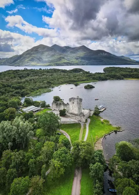 castelo ross fotografia de monumentos Irlanda