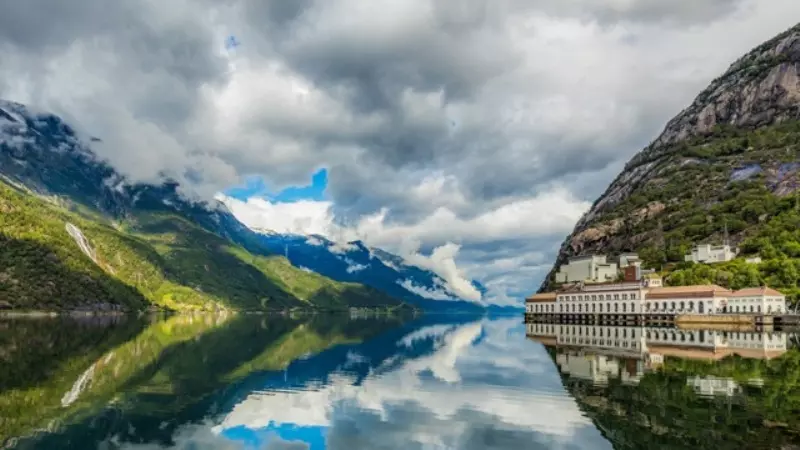 hidrelétrica de Tyssedal fotografia de monumentos Noruega