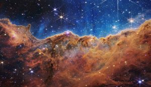 Telescópio James Webb - Nebulosa Carina - Penhascos cósmicos