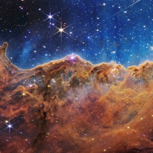 Telescópio James Webb - Nebulosa Carina - Penhascos cósmicos