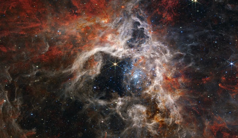 Telescópio James Webb - Tarântula cósmica