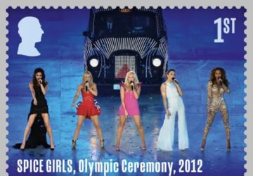 Selo postal comemorativo 30 anos Spice Girls