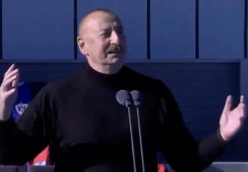 Ilham Aliyev, presidente do Azerbaijão, país que vive onda de repressão à imprensa